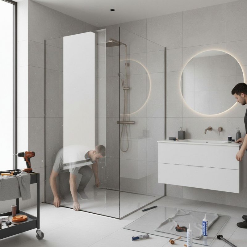 Shower Door Installation in Arvada, CO