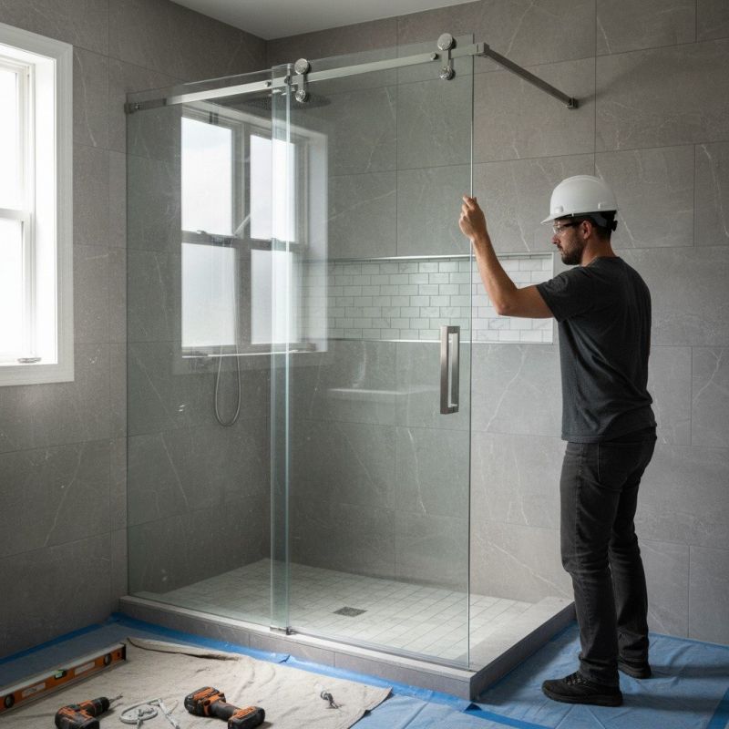 Glass Shower Door Replacement in Longmont, CO