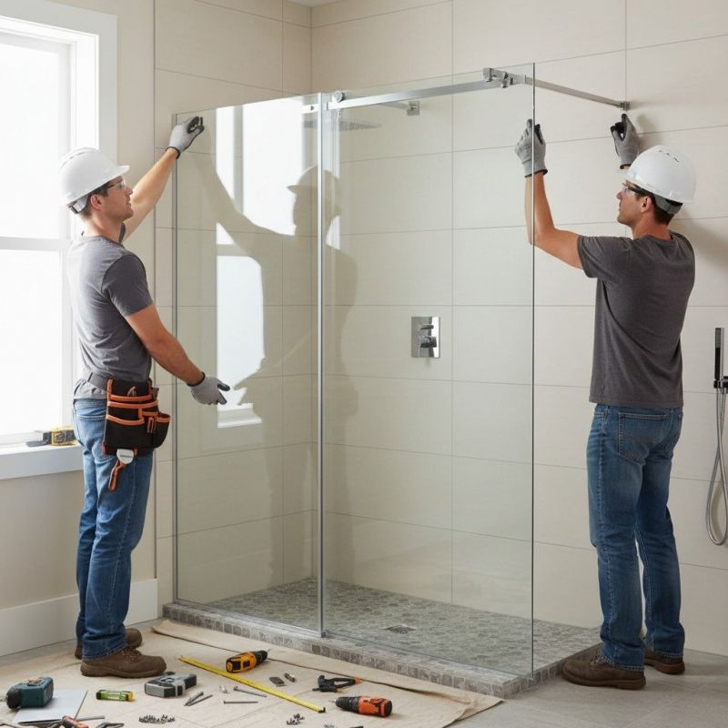 Shower Door Installation in Denver County, CO